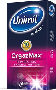 UNIMIL UNIMIL_OrgazMax lateksowe prezerwatywy 10sztuk 1