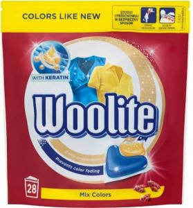 Woolite Kapsułki Mix Colors do prania z keratyną 28szt. 1