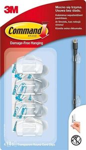 Organizer Staples Uchwyt Przezroczysty 4 sztuki  (3M0920) 2