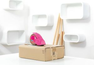 Tesa Dyspenser pack'n'go z taśmą, niebieski 3