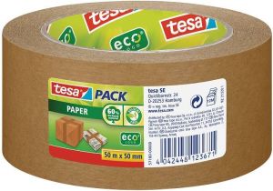 Tesa Taśma klejąca papierowa ecoLogo* 50mmx50m, brązowy 4
