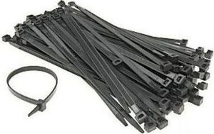 Staples Opaska zaciskowa 3,6mmx250mm czarny 100/p 1