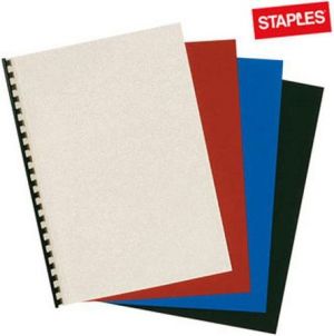 Staples Okładka do bindowania Delta, czarny, opakowanie 100 szt. 5