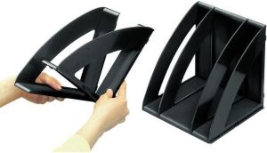 CEP Półka VERTUCEP 6 przegródek, czarny (CEP077) 3