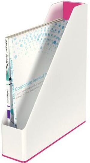 Leitz Pojemnik na czasopisma WOW biały/metaliczny różowy (ES2934) 5