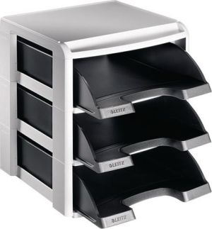 Leitz Moduł z trzema półkami PLUS, czarny (ES2522) 3