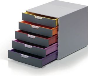 Durable Pojemnik VARICOLOR z pięcioma szufladami (DUR201) 2