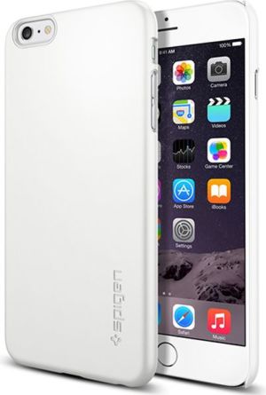 Spigen Etui Spigen Thin Fit Apple iPhone 6 Plus Shimmery White 1