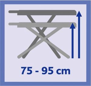 Vileda Deska do prasowania Perfect 2in1 Plus 159397 3