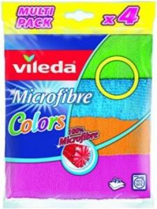 Vileda Ściereczki microfibra Colors 4szt. (150542) 1