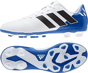 Adidas Buty piłkarskie Nemeziz Messi 18.4 FG biało-niebieskie r. 38 (DB2369) 1