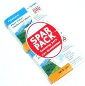 Herma Podklejki do zdjęć 2x500 sztuk 1075 2