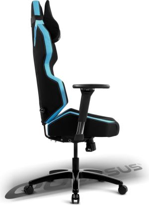 Fotel QUERSUS Evos 301 Czarno-niebieski (E301/XB) 4