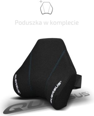 Fotel QUERSUS Evos 301 Czarno-niebieski (E301/XB) 9