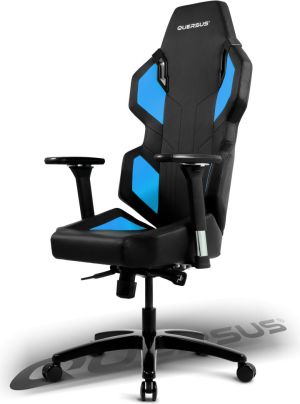 Fotel QUERSUS Evos 302 Czarno-niebieski (E302/XB) 3