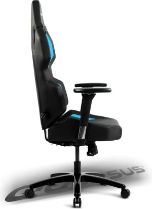 Fotel QUERSUS Evos 302 Czarno-niebieski (E302/XB) 4