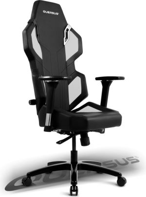 Fotel QUERSUS Evos 302 Czarno-biały (E302/XW) 1