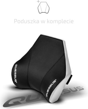 Fotel QUERSUS Evos 302 Czarno-biały (E302/XW) 11