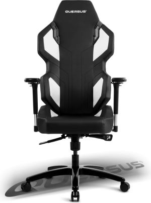 Fotel QUERSUS Evos 302 Czarno-biały (E302/XW) 2