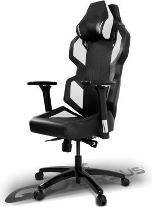 Fotel QUERSUS Evos 302 Czarno-biały (E302/XW) 7