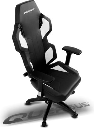 Fotel QUERSUS Evos 302 Czarno-biały (E302/XW) 8