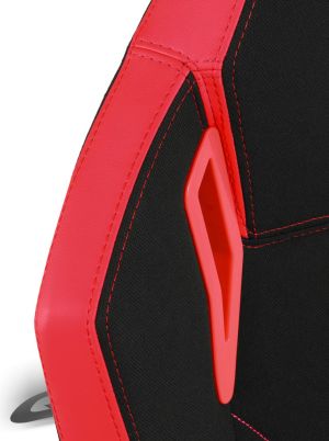 Fotel QUERSUS Vaos 501 Czarno-czerwony (V501/XR) 7