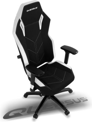Fotel QUERSUS VAOS 501 Czarno-Biały (V501/XW) 2