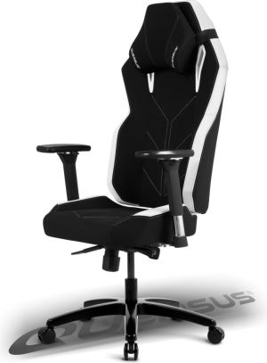 Fotel QUERSUS VAOS 501 Czarno-Biały (V501/XW) 3