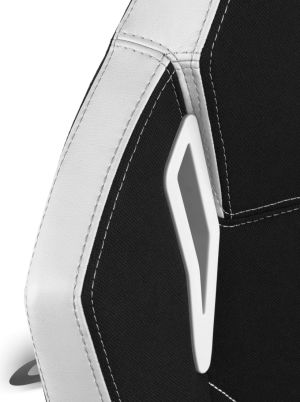 Fotel QUERSUS VAOS 501 Czarno-Biały (V501/XW) 7