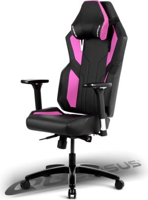 Fotel QUERSUS Vaos 502 Czarno-różowy (V502/XP) 4