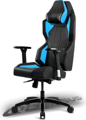 Fotel QUERSUS GEOS 702 Czarno-Niebieski (G702/XB) 3