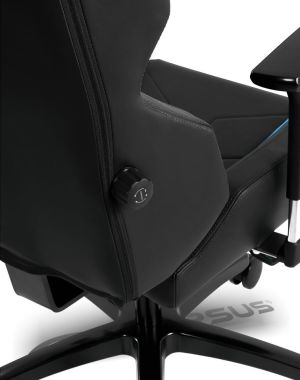 Fotel QUERSUS GEOS 702 Czarno-Niebieski (G702/XB) 8
