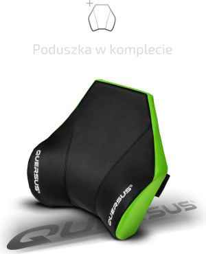 Fotel QUERSUS Geos 702 Czarno-zielony (G702/XG) 13