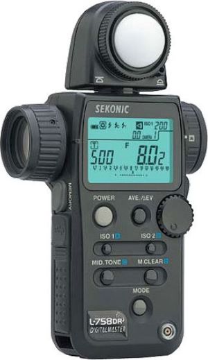 Sekonic L-758 DR Digitalmaster - z wbudowanym transmiterem radiowym (100389) 1