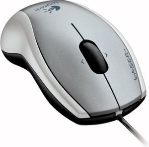 Mysz Logitech V150 Laserowa przewodowa 4