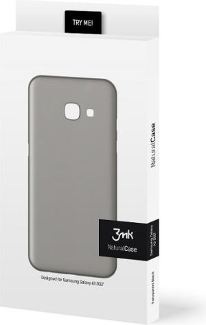 3MK 3MK Etui NC Sam A320 A3 2017 czarny black, Natural Case 2