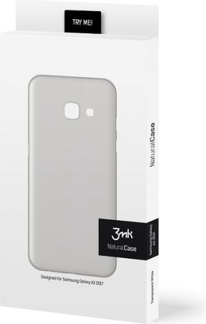 3MK 3MK Etui NC Sam A320 A3 2017 biały white, Natural Case 2