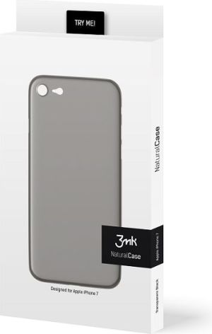 3MK 3MK Etui NC iPhone 7 czarny black, Natural Case 2