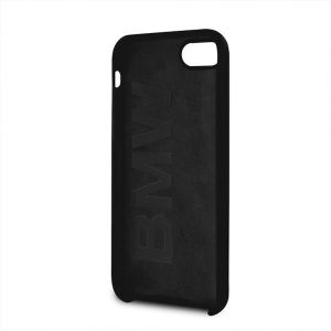 BMW Etui hardcase BMW BMHCI8SILBK iPhone 7/8 czarny/black Silicone 5