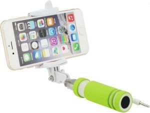 Selfie stick Blun Zestaw do selfie MINI Blun zielony/green (jack 3,5mm) 2