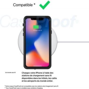 CaseProof CaseProof etui wodoszczelne PRO iPhone X 3m/1h czarny/black PROCPX 6