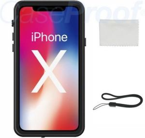 CaseProof CaseProof etui wodoszczelne PRO iPhone X 3m/1h czarny/black PROCPX 10