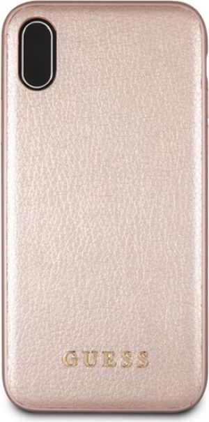 Guess Guess GUHCPXIGLRG iPhone X rose gold /różowo-złoty hard case Iridescent 2