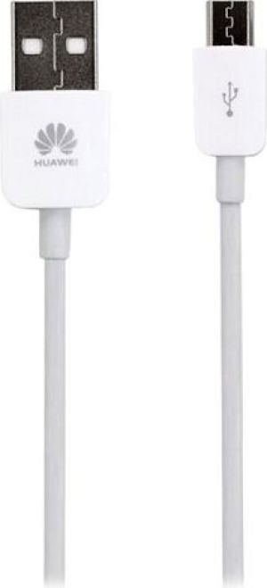 Kabel USB Huawei USB-A - microUSB 1 m Biały (11633) 1