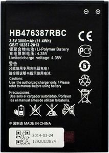 Bateria Huawei HB476387RBC Honor 3x bulk 3000mAh Ascend G750 1