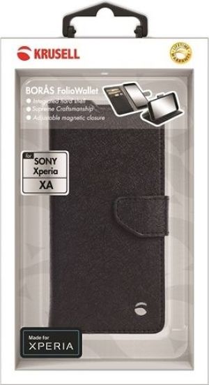 Krusell Krusell Sony Xperia XA Boras FolioWallet czarny 60620 5