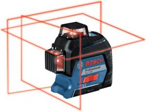 Bosch Laser liniowy GLL 3-80 Professional oraz tyczka (0.601.063.S00 + TP320) 1