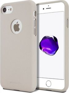 Mercury Mercury Soft iPhone X beżowy/stone wycięcie/hole 1
