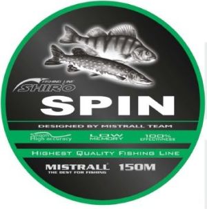 Mistrall Żyłka Mistrall 0,18mm shiro spin 150m zm-3474018 1