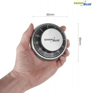 Minutnik GreenBlue mechaniczny srebrny (GB152) 3